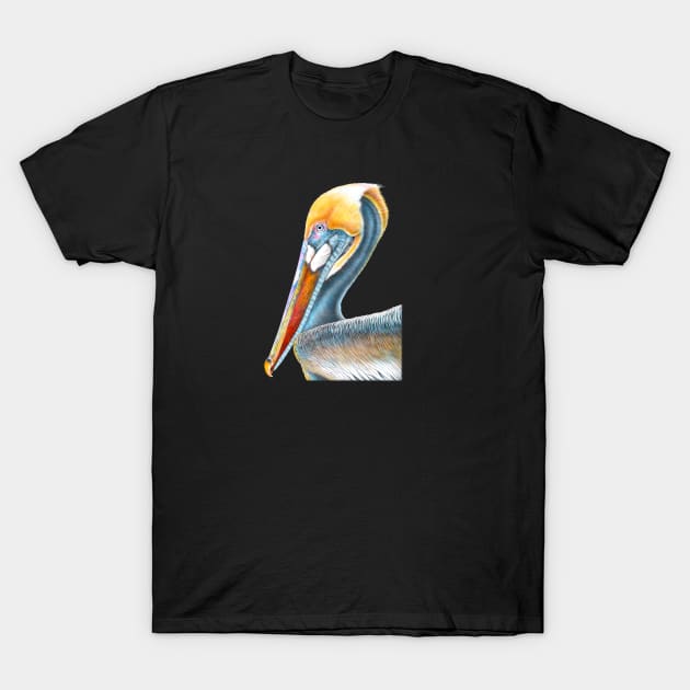 Pelican T-Shirt by Tim Jeffs Art